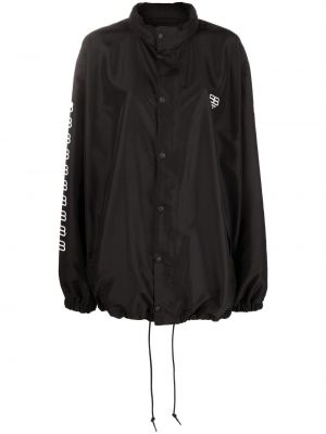 Oversized αντιανεμικό μπουφάν Balenciaga μαύρο
