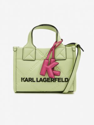 Csillag mintás kézitáska Karl Lagerfeld - zöld
