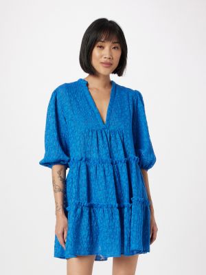 Košeľové šaty Koton modrá