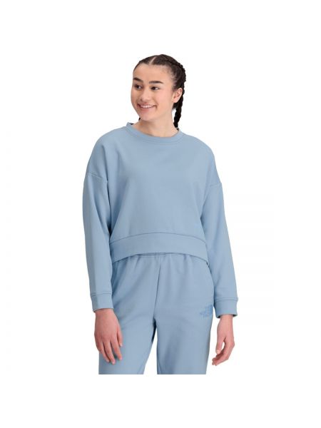 Флисовый пуловер с круглым вырезом The North Face синий