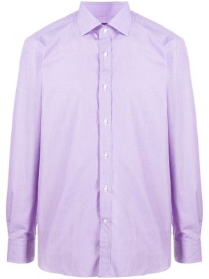 Camisa manga larga Ralph Lauren Purple Label violeta