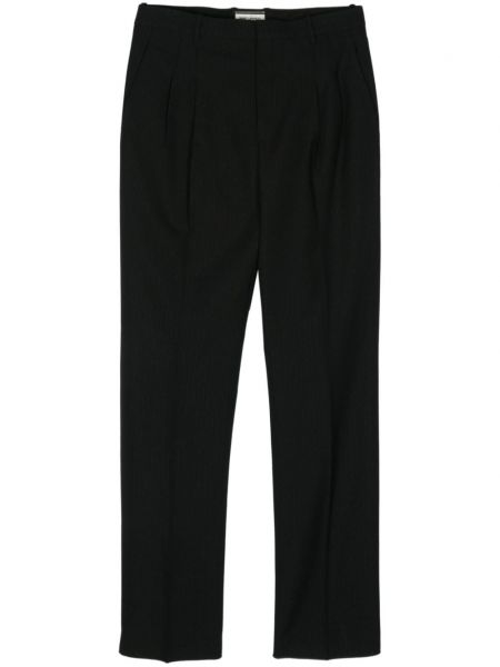 Pantalon droit Saint Laurent noir