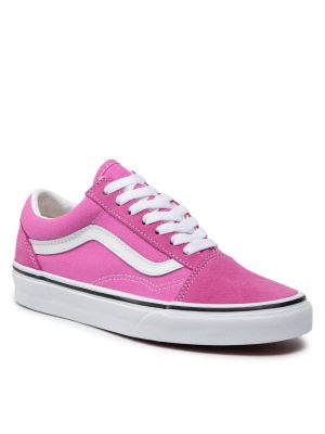 Ниски обувки Vans розово
