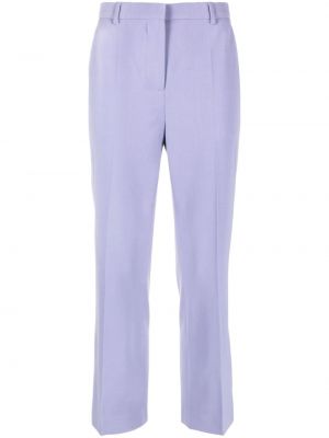 Slim fit hlače chino Moschino Jeans vijolična