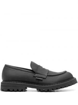 Leder loafer Premiata schwarz