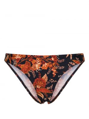 Bikini s cvjetnim printom s printom Zimmermann