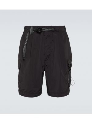 Oversize cargo shorts And Wander schwarz