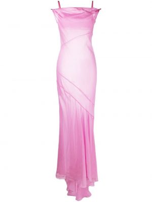 Вечерна рокля Jacquemus розово