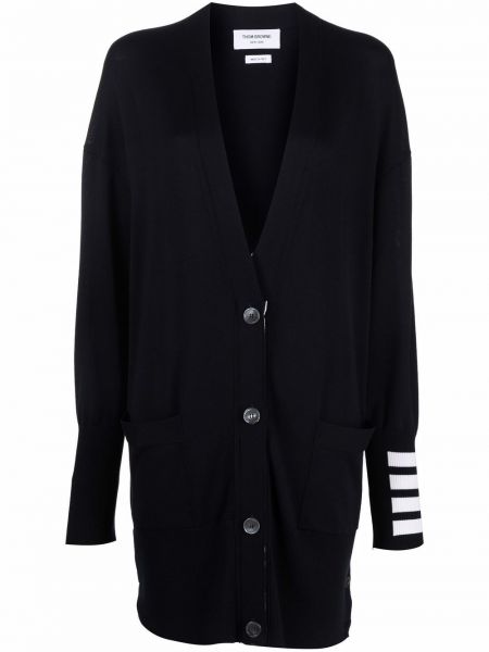 Пальто с V-образным вырезом Thom Browne