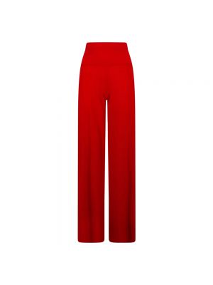 Luźne spodnie Norma Kamali - Czerwony