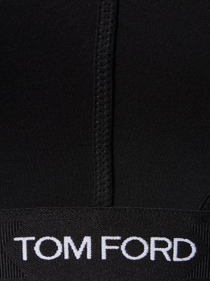 Jersey top Tom Ford črna