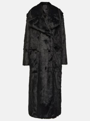 Krzneni kaput Givenchy crna