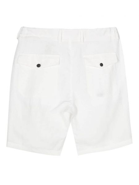 Pantalon chino en lin Eleventy blanc