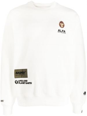 Jersey sweatshirt mit stickerei Aape By *a Bathing Ape®