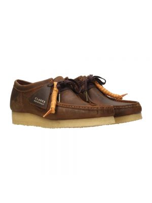 Loafers Clarks brązowe