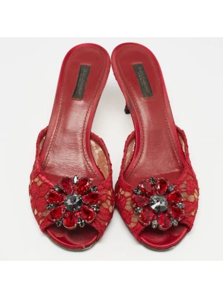 Sandalias Dolce & Gabbana Pre-owned rojo