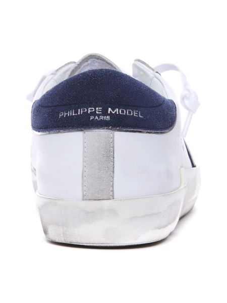 Calzado de punta redonda Philippe Model blanco