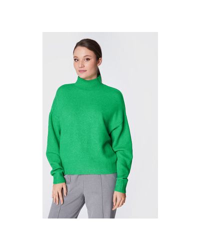 Зеленый свитер свободного кроя Gina Tricot