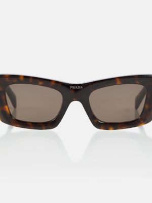 Слънчеви очила Prada кафяво