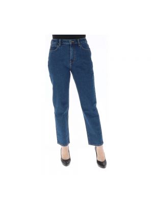Straight jeans mit reißverschluss Lee blau