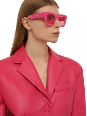 Очки солнцезащитные Jacquemus розовые