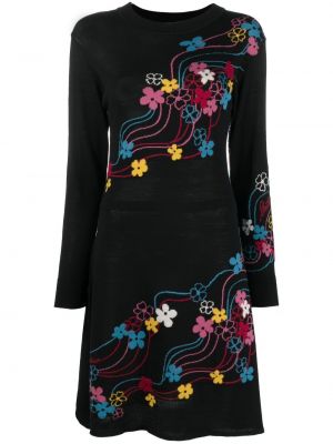 Ull dress Boutique Moschino svart