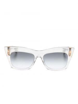 Průsvitné sluneční brýle Balmain Eyewear šedé