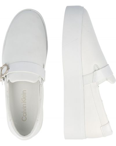 Chaussures de ville Calvin Klein blanc