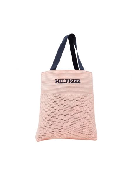 Shopper handtasche Tommy Hilfiger pink