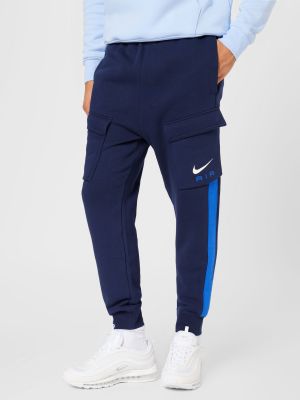 Pantaloni sport cu buzunare Nike Sportswear albastru