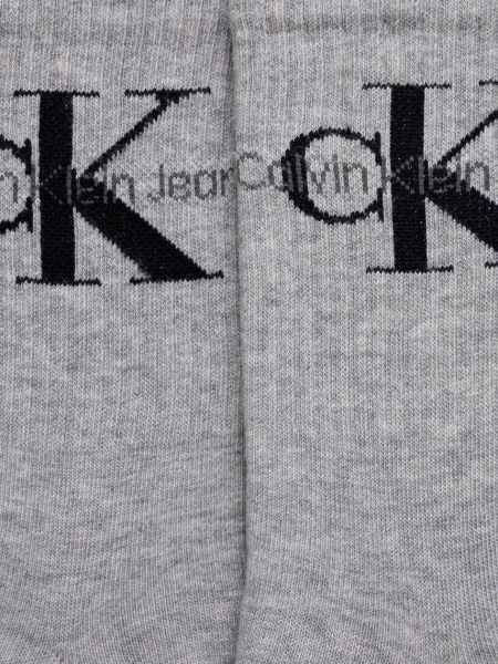 Skarpety w kolorze melanż Calvin Klein Jeans szare
