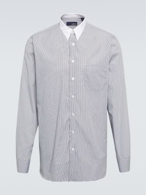Camisa de algodón Lardini blanco