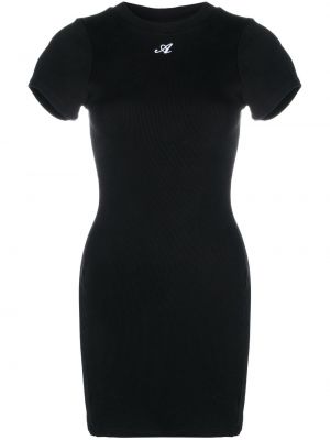 Φόρεμα με κέντημα Axel Arigato μαύρο
