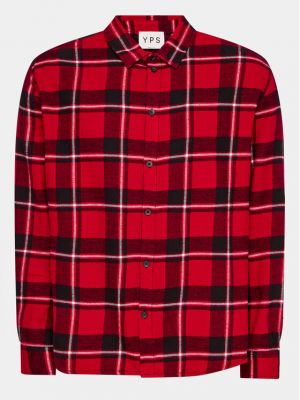 Chemise Young Poets Society rouge