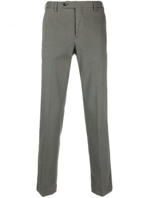 Pantaloni chino di cotone Pt Torino grigio