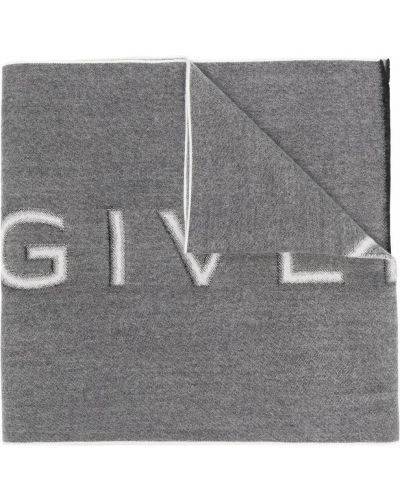 Bufanda con estampado Givenchy gris