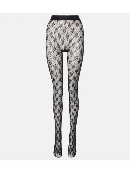 Blommig strumpbyxor Wolford