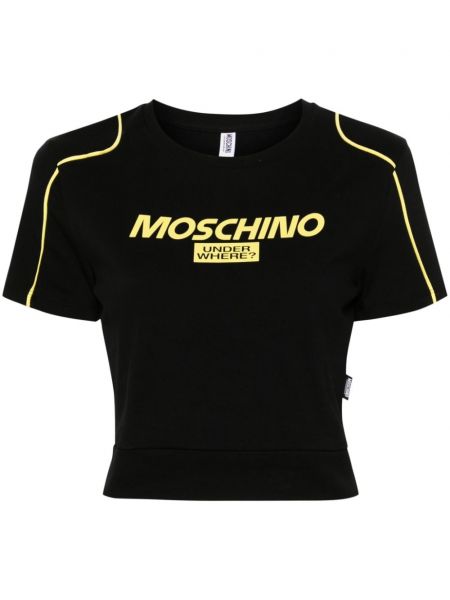 Тениска с принт Moschino