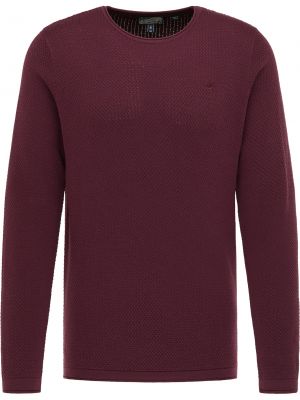 Пуловер Dreimaster Vintage винено червено