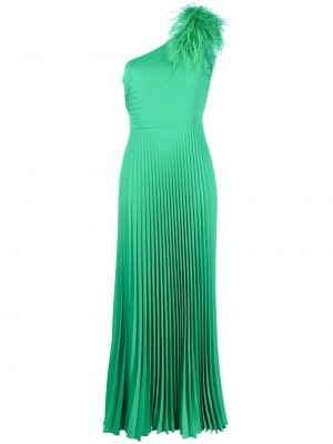 Plisované večerné šaty Nissa zelená