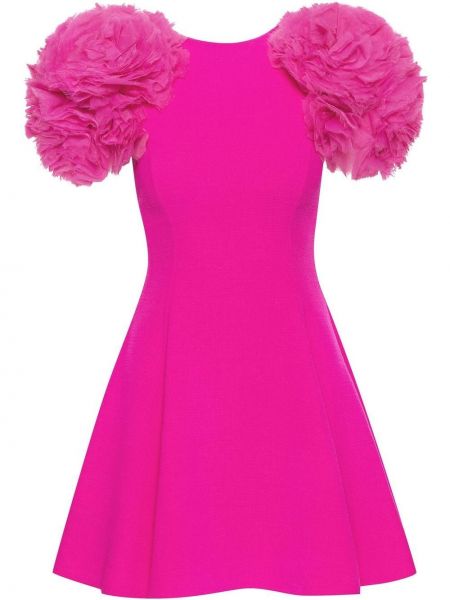 Tyll dress Oscar De La Renta rosa