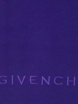 Woll schal mit stickerei Givenchy lila