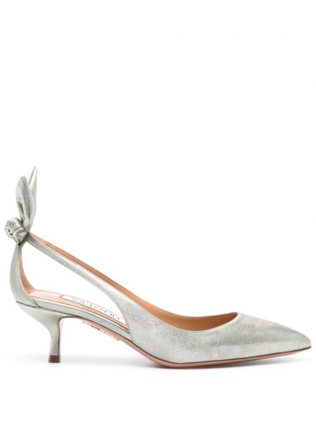 Slips Aquazzura grøn