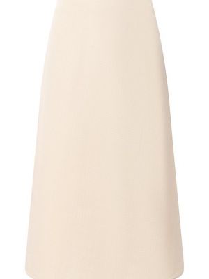 Шелковая юбка из вискозы Jil Sander