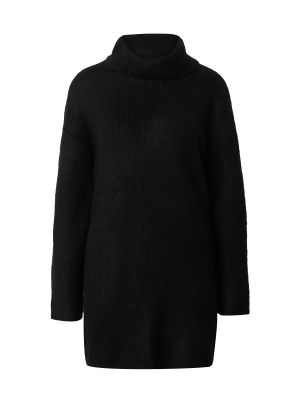 Robe en tricot Abercrombie & Fitch noir