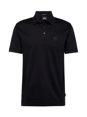 Polo marškinėliai Boss Black juoda