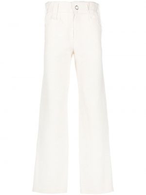 Φαρδύ παντελόνι Bianca Saunders λευκό