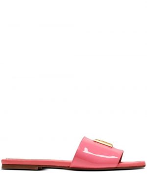 Kožne cipele Balmain ružičasta