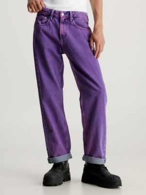 Pantalon Calvin Klein Jeans violet