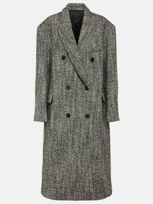 Oversized vlněný kabát Isabel Marant